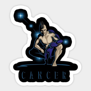 Cancer - Zodiac Sign Sticker